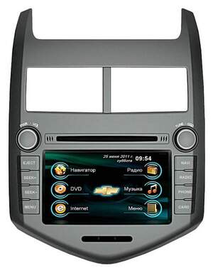 Штатная магнитола Dvd Gps Roadrover  для Chevrolet Aveo  Украина