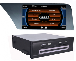 Штатная магнитола Dvd Gps Roadrover  для  AUDI A4/A5/Q5 08+ Украина