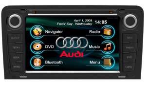 Штатная магнитола Dvd Gps Roadrover  для  AUDI A3 05+ OS Android
