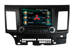 Штатная магнитолаGps,Navi,DVD Roadrover для   Mitsubishi Lancer X.Ищем дилера в Ужгороде.