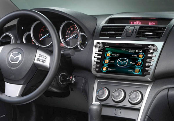 Штатная магнитолаGps,Navi,DVD Roadrover для   Mazda 6.Ищем дилера в Ужгороде.